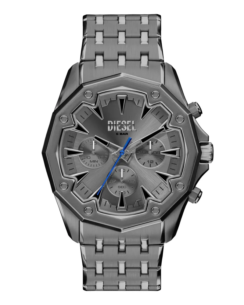 Diesel Spiked Edelstahl-Uhr - Uhren - Herren - Grau Grau