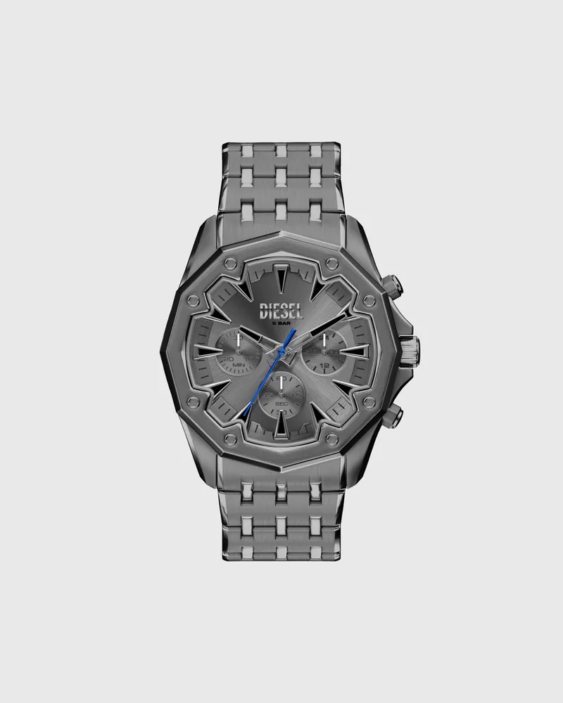 Diesel Spiked Edelstahl-Uhr - Uhren - Herren - Grau Grau