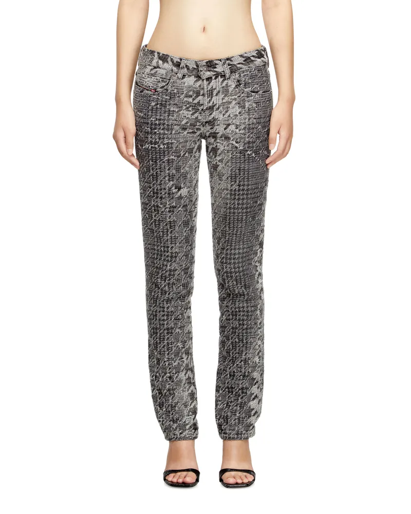 Diesel Slim Jeans - 1992 D-Jiann - Jeans - Damen - Schwarz Schwarz