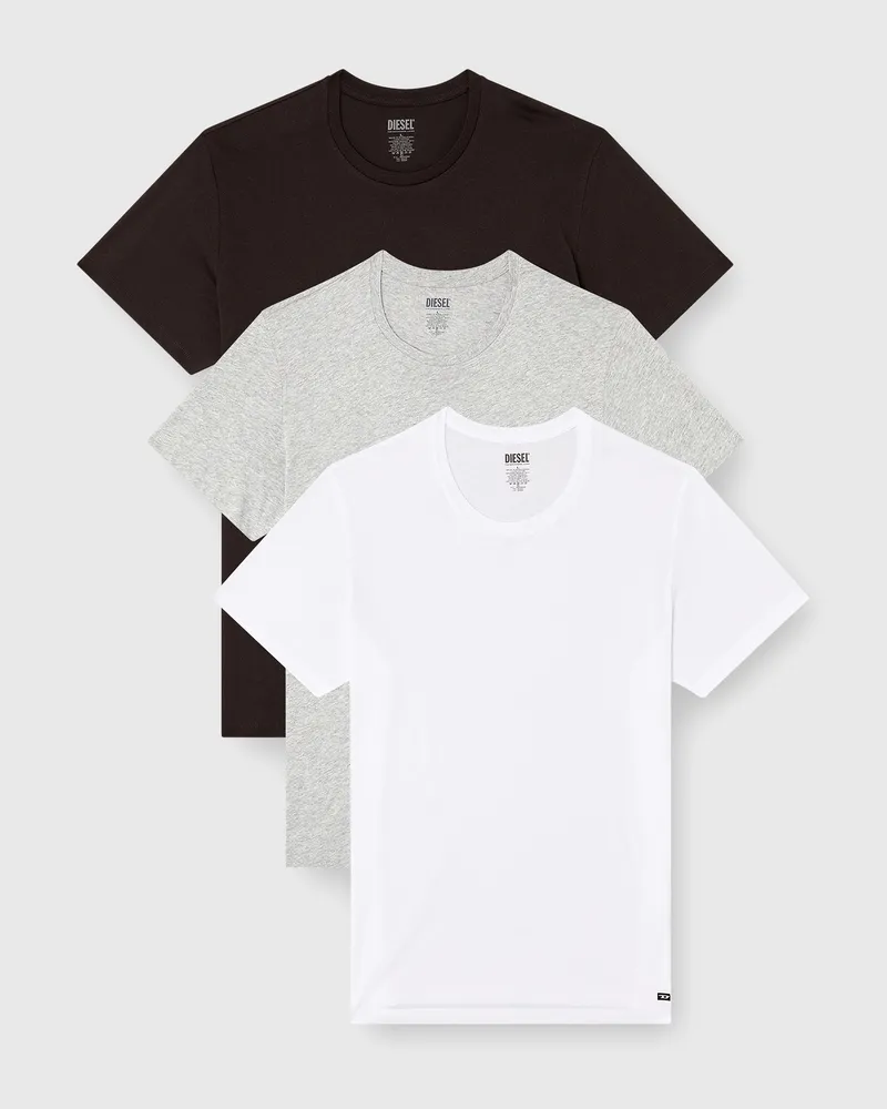 Diesel T-Shirts im Dreierpack - Oberteile - Herren - Bunt Bunt
