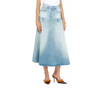 Jeansrock mit Lagen-Design - Röcke - Damen - Blau