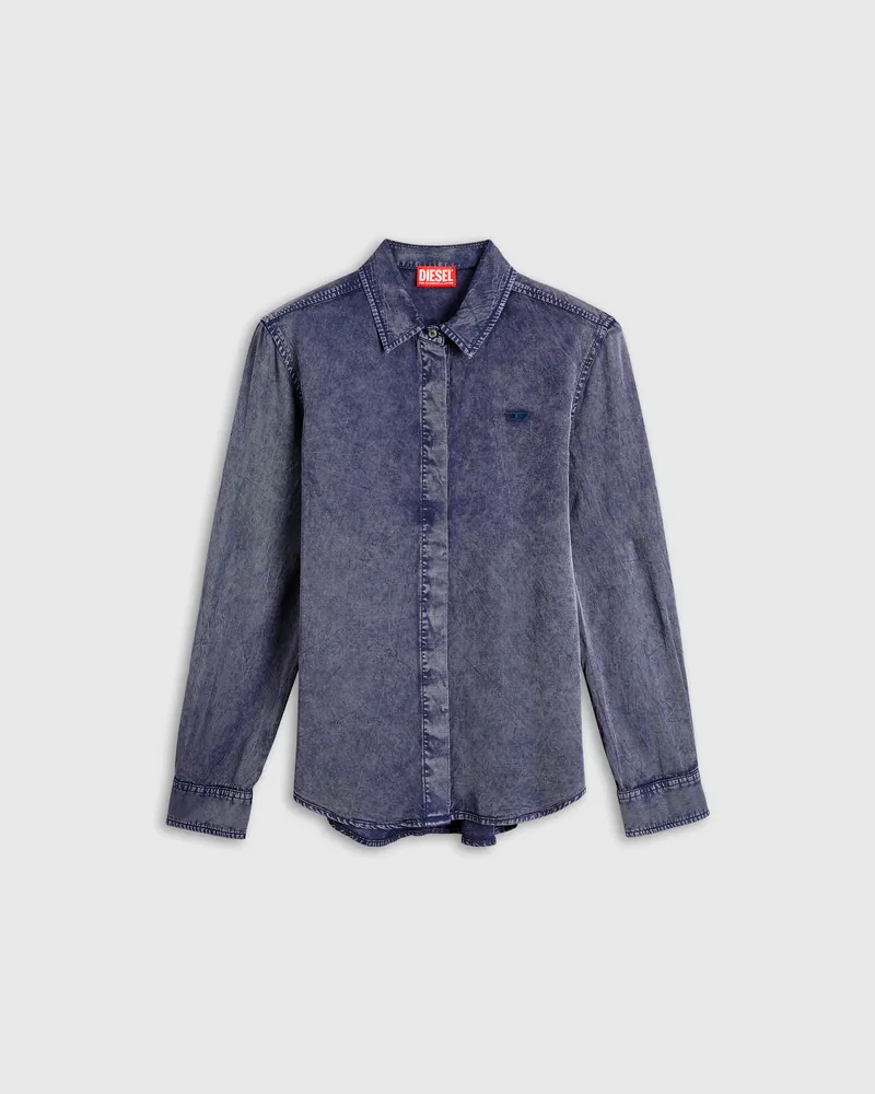 Diesel Hemden - Damen - Blau Blau