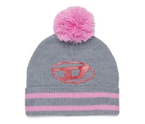 Gestreifte Bommelmütze aus Wollmischung - Weitere Accessoires - Unisex - Bunt