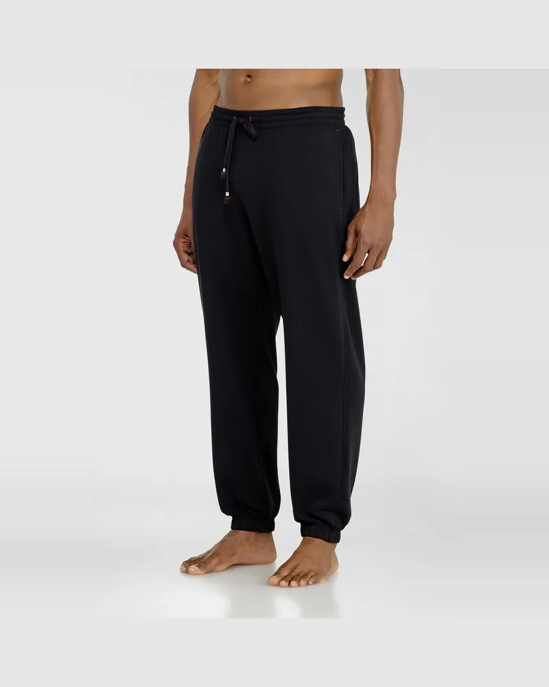 Diesel Sweathose aus aufgerauter Baumwollmischung - Hosen - Herren - Schwarz Schwarz