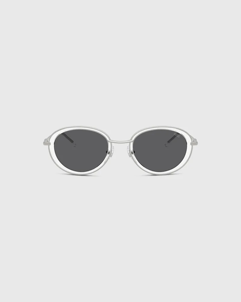 Diesel Ovale Sonnenbrillen - Sonnenbrille - Unisex - Weiss Weiss