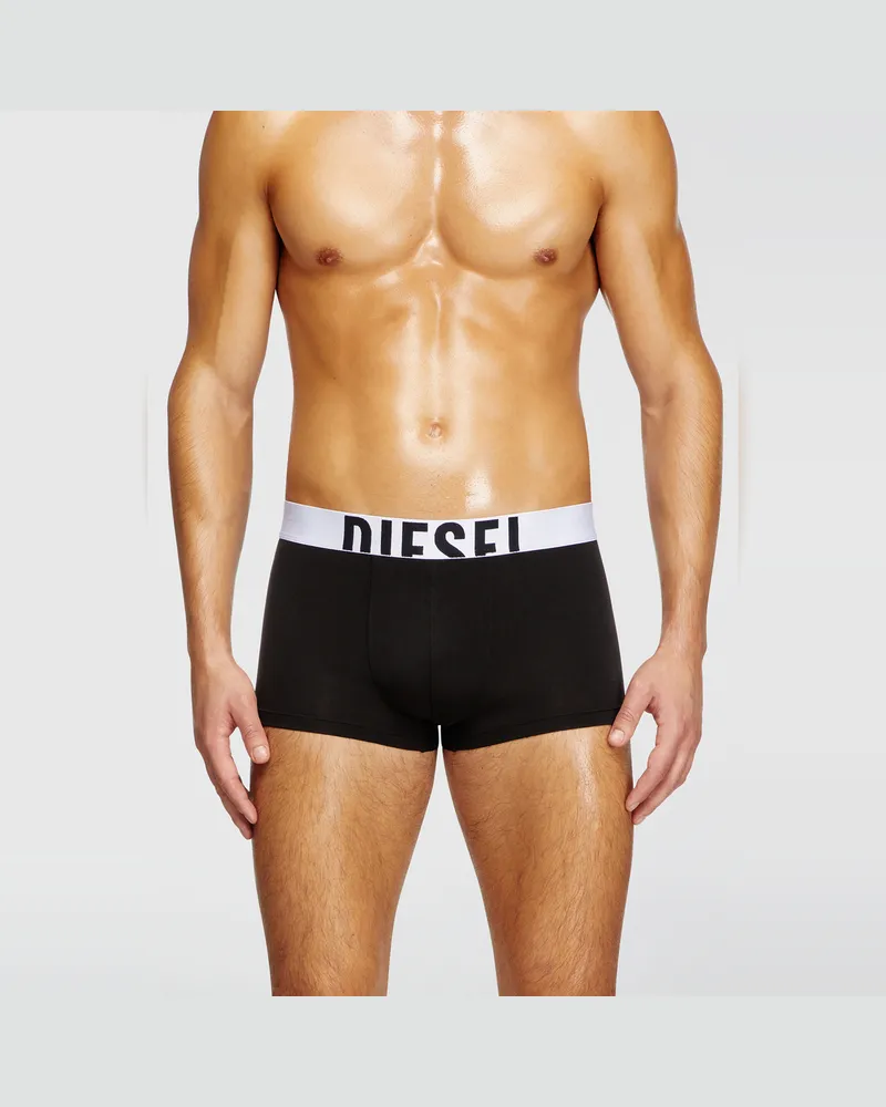 Diesel Retropants im Dreierpack aus Baumwollstretch - Boxershorts - Herren - Schwarz Schwarz