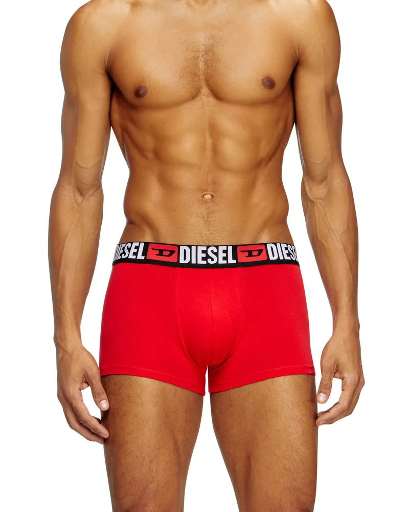 Diesel Retropants im Dreierpack mit umlaufendem Logo am Bund - Boxershorts - Herren - Bunt Bunt