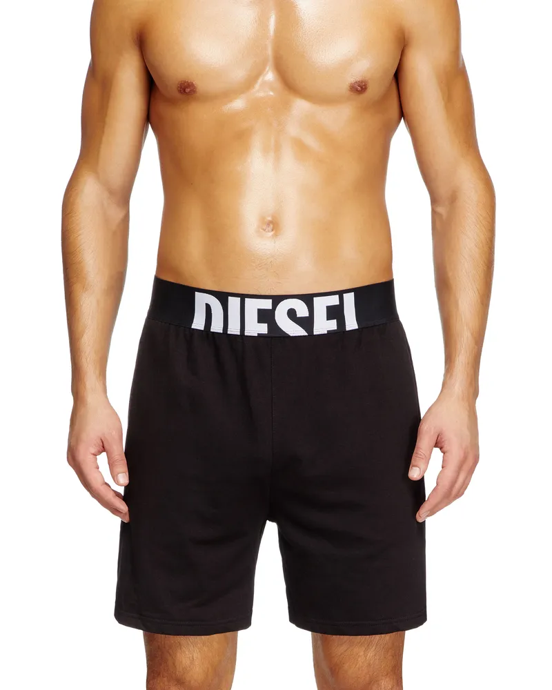 Diesel Pyjamashorts - Hosen - Herren - Schwarz Schwarz