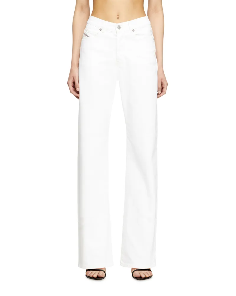 Diesel Regular Jeans - 1971 D-Sent - Jeans - Damen - Weiss Weiss