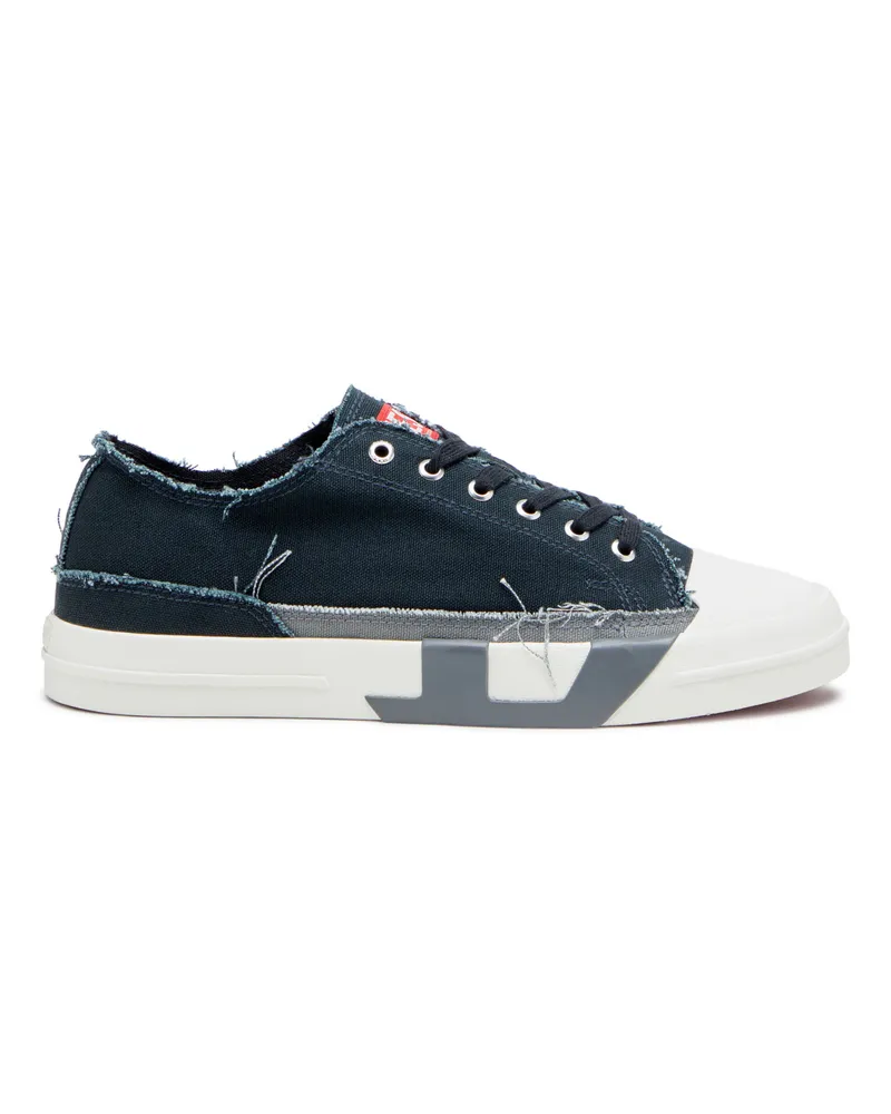 Diesel S-D-Verse-Sneakers aus ausgefranstem Canvas - Sneakers - Herren - Bunt Bunt