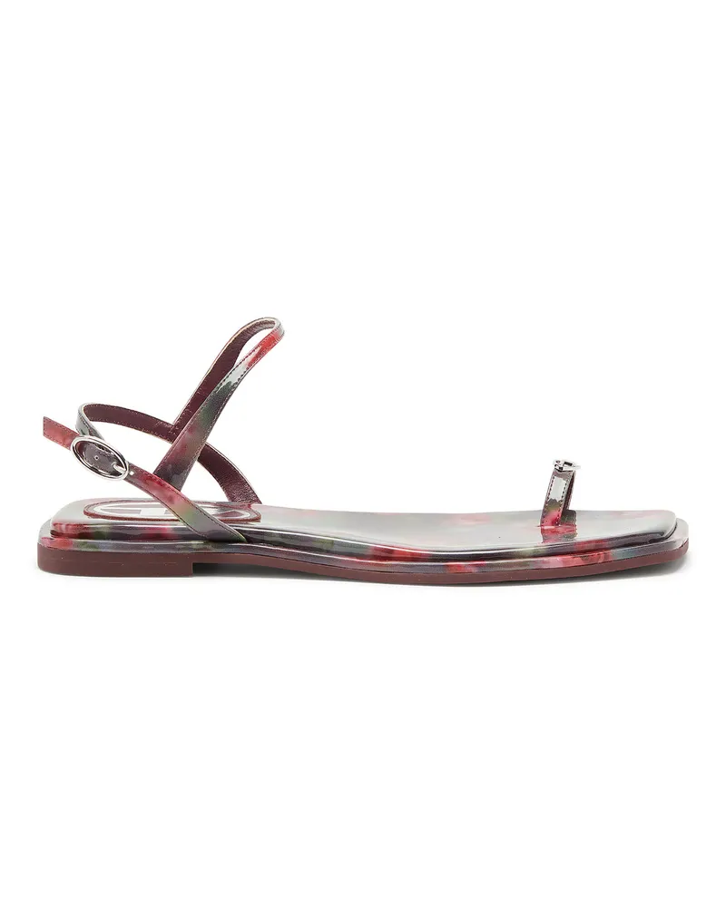 Diesel D-Amber - Sandalen mit Allover-Print - Sandalen - Damen - Bunt Bunt