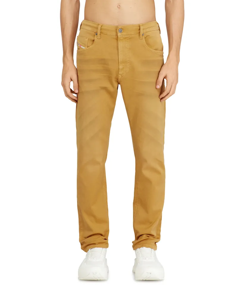 Diesel Regular Regular Waist 2032 D-Krooley-BW Joggjeans, Farbig, Elastischer Bund Braun