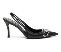 D-Venus-Slingback-Pumps aus Nappa-Leder - Pumps - Damen - Schwarz