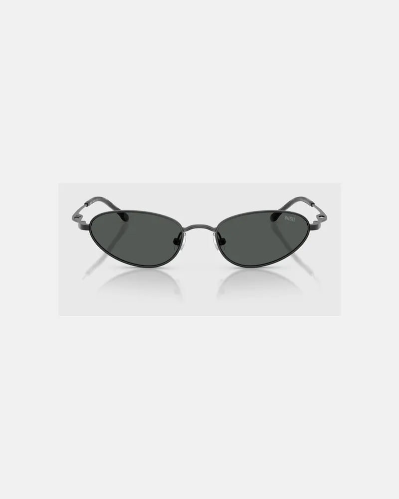 Diesel Pilot-Sonnenbrille - Sonnenbrille - Unisex - Schwarz Schwarz