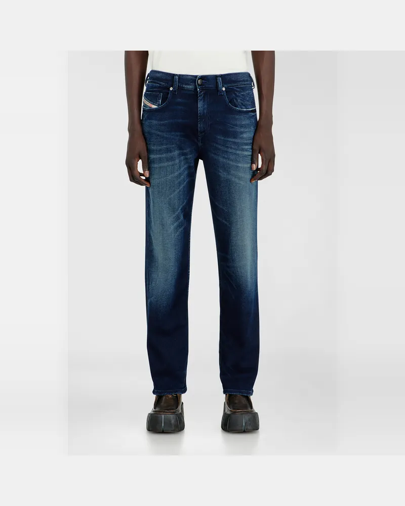 Diesel Regular Regular Waist 2090 D-Veekley Joggjeans, Dunkelblau, Reißverschluss Blau