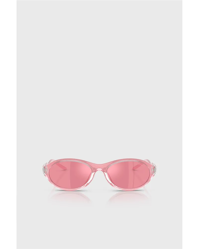 Diesel Ovale Sonnenbrille - Sonnenbrille - Unisex - Rosa Rosa