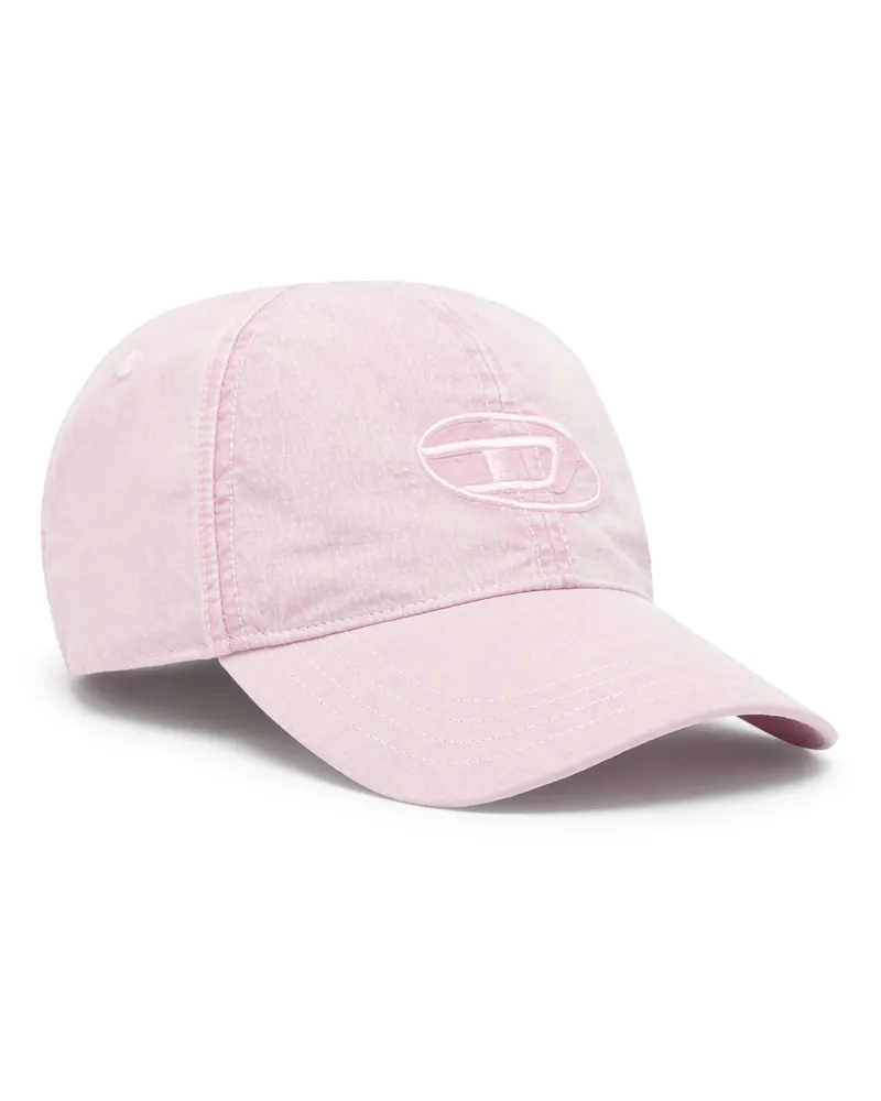 Diesel Baseballkappe mit gesticktem Oval D - Hüte - Herren - Rosa Rosa