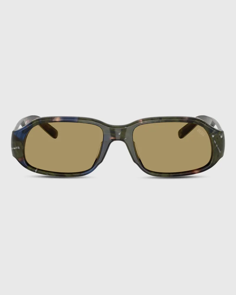 Diesel Rechteckige Sonnenbrille - Sonnenbrille - Unisex - Bunt Bunt
