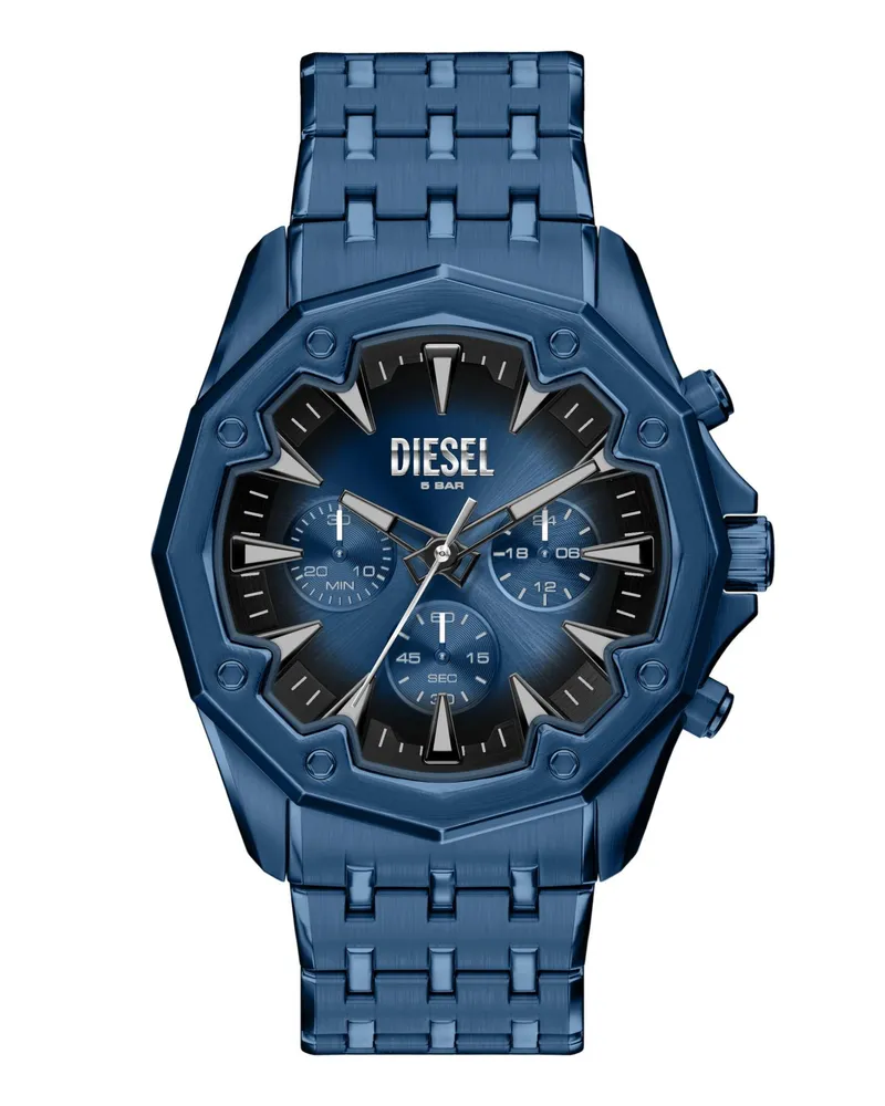 Diesel Stinger Uhr aus blauem Edelstahl - Uhren - Herren - Blau Blau