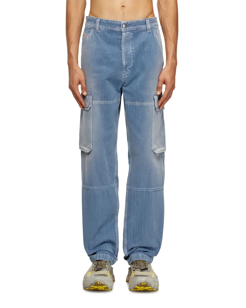 Diesel Regular Jeans - D-Uty - Jeans - Herren - Blau Blau
