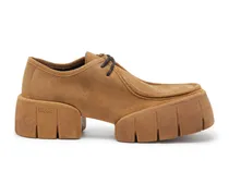 D-Tex-Mokassinschuhe aus gewachstem Wildleder - Mokassins und Mules - Herren - Braun