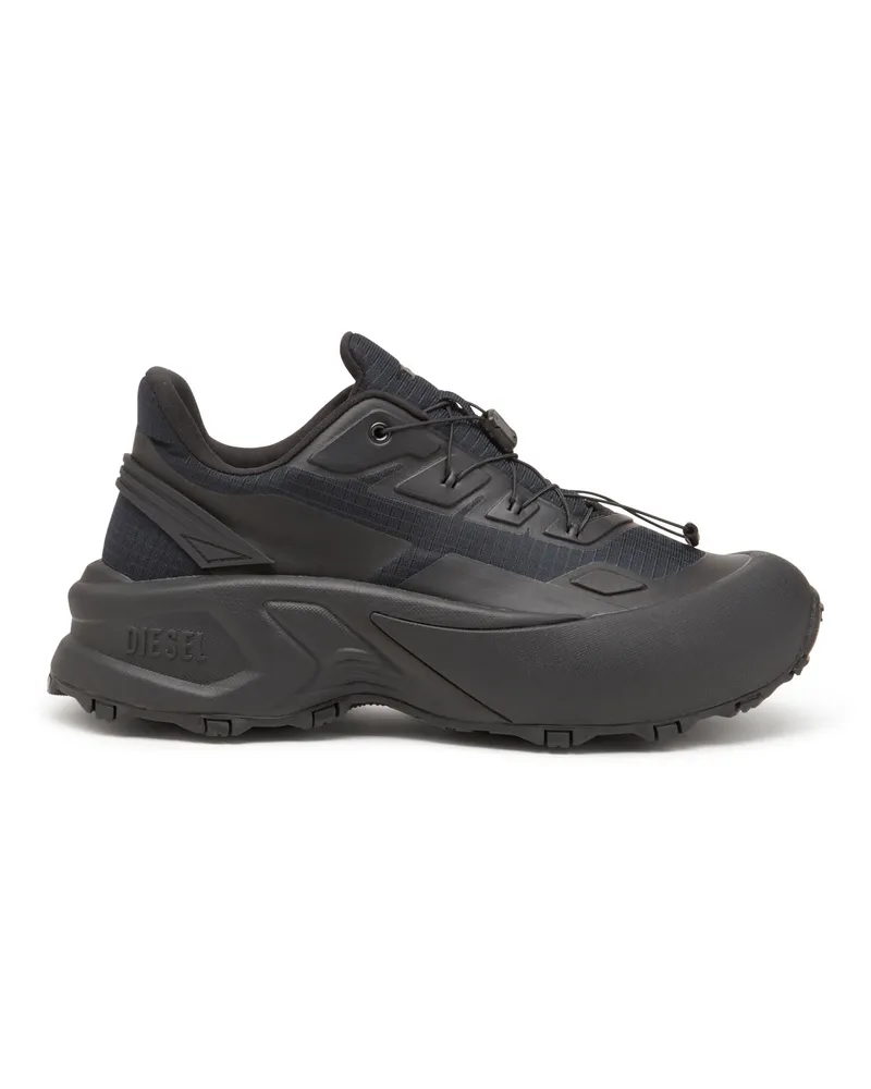 Diesel D-Cage Runner-Sneakers aus TPU-besetztem Ripstop - Sneakers - Herren - Schwarz Schwarz