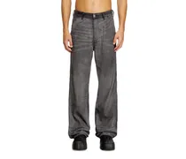 Regular Jeans Regular Waist D-Phant-chino, Grau, Knopfverschluss