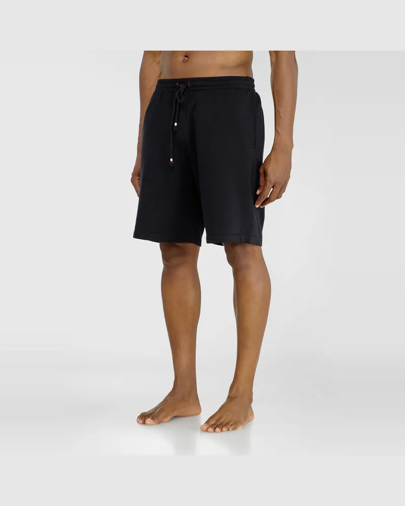 Diesel Sweatshorts aus aufgerauter Baumwollmischung - Hosen - Herren - Schwarz Schwarz