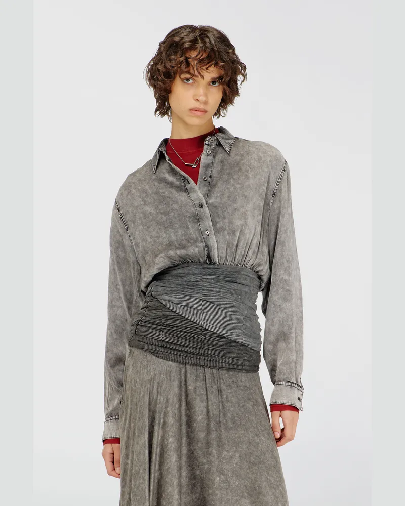 Diesel Hemden - Damen - Grau Grau