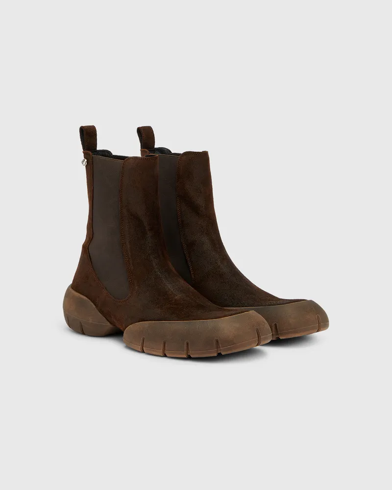 Diesel D-Mathieu - Stiefel aus Wildleder mit Gummisohle - Stiefel - Herren - Braun Braun