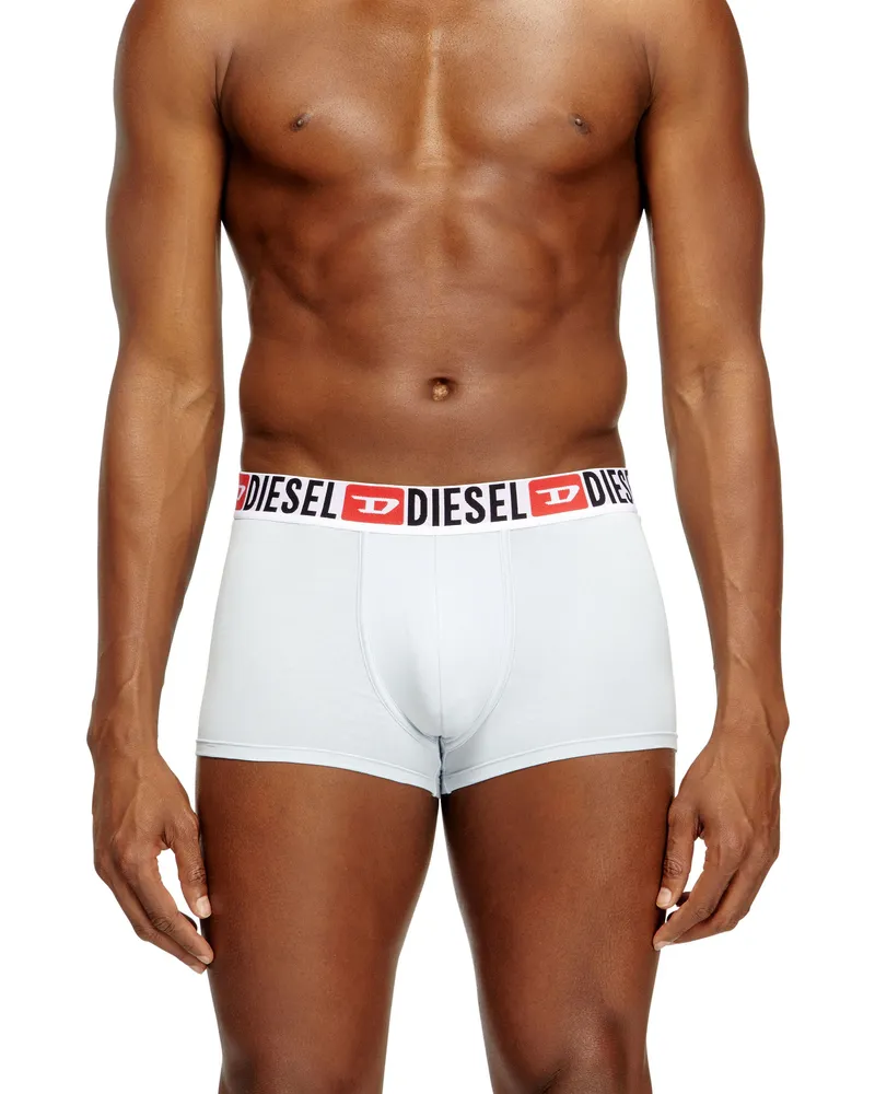 Diesel Retropants im Dreierpack mit umlaufendem Logo am Bund - Boxershorts - Herren - Weiss Weiss