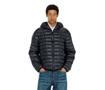 Steppjacke mit tonalen Paspeln - Winterjacken - Herren - Schwarz