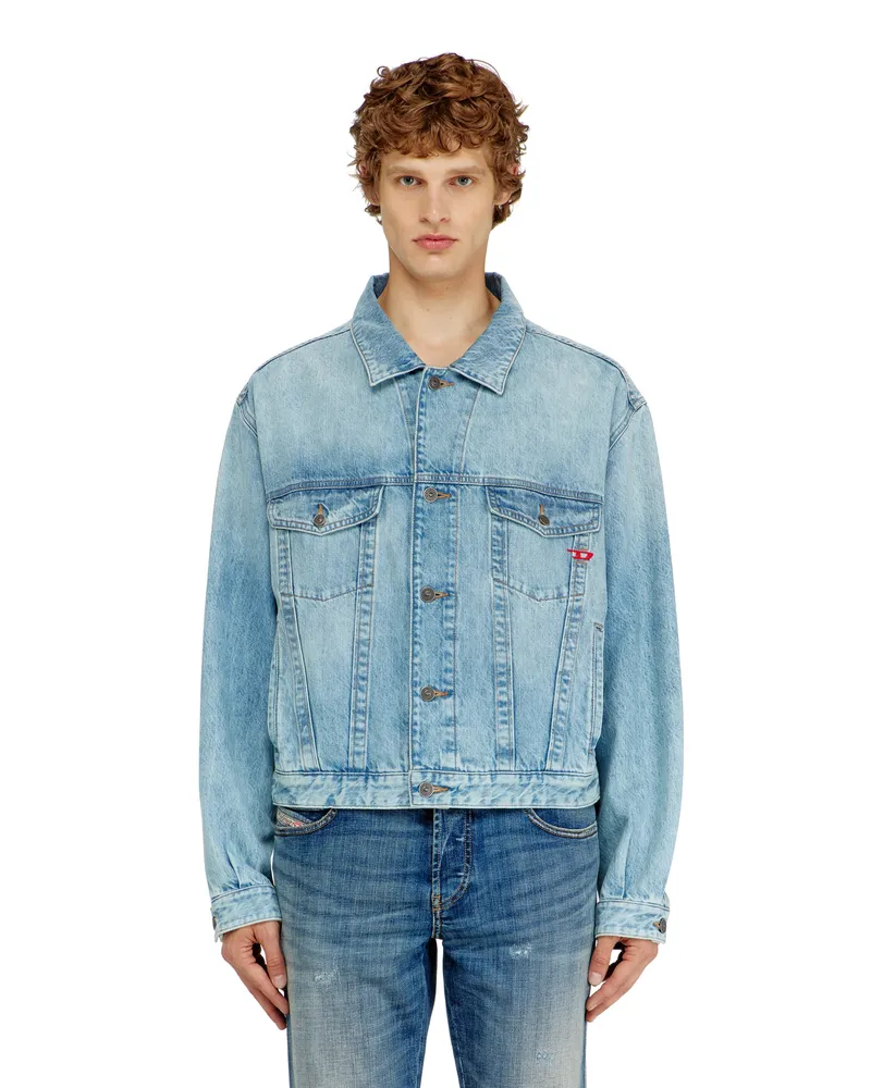 Diesel Trucker-Jacke aus denim - Denim jacken - Unisex - Blau Blau