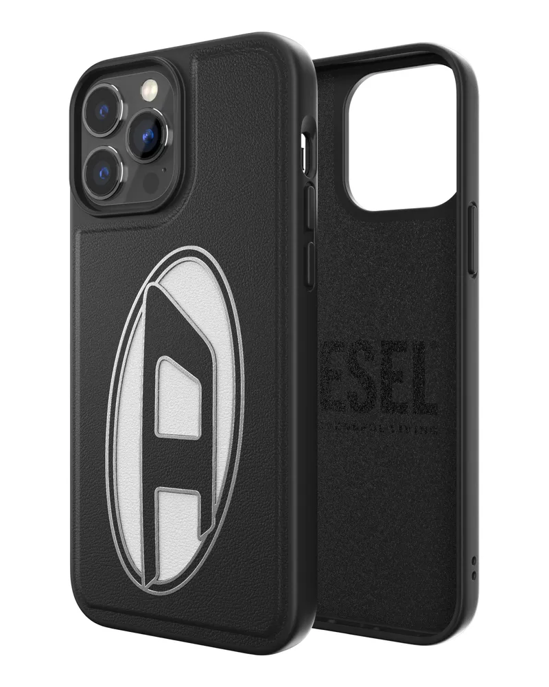 Diesel Handycase für iPhone 13 Pro Max - Schutzhüllen - Unisex - Schwarz Schwarz