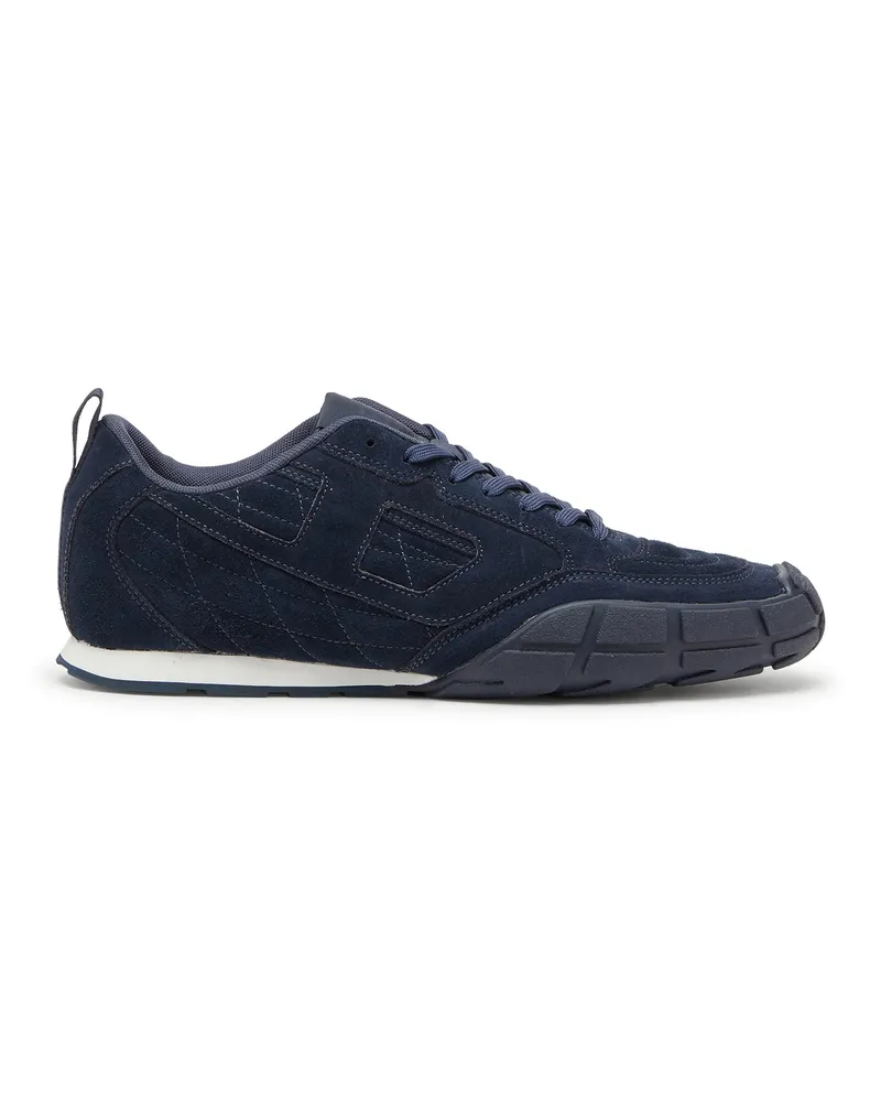 Diesel S-Pagodha-Gesteppte Wildleder-Sneaker - Sneakers - Herren - Blau Blau