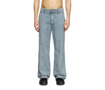 Chinohose aus recyceltem Nylon-Taslan - Hosen - Herren - Blau