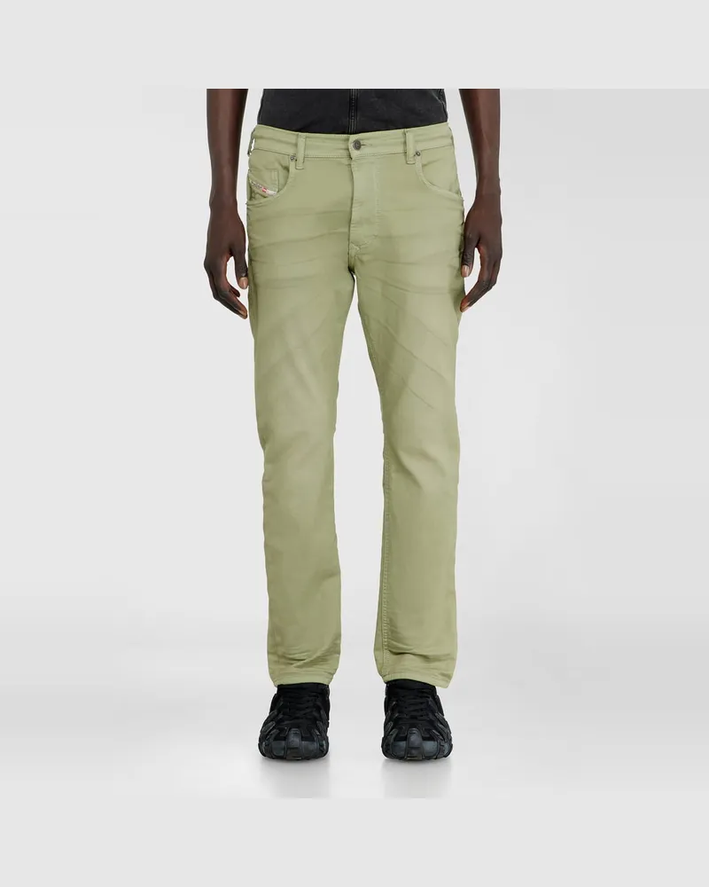 Diesel Regular Regular Waist 2032 D-Krooley-BW Joggjeans, Farbig, Elastischer Bund Grün
