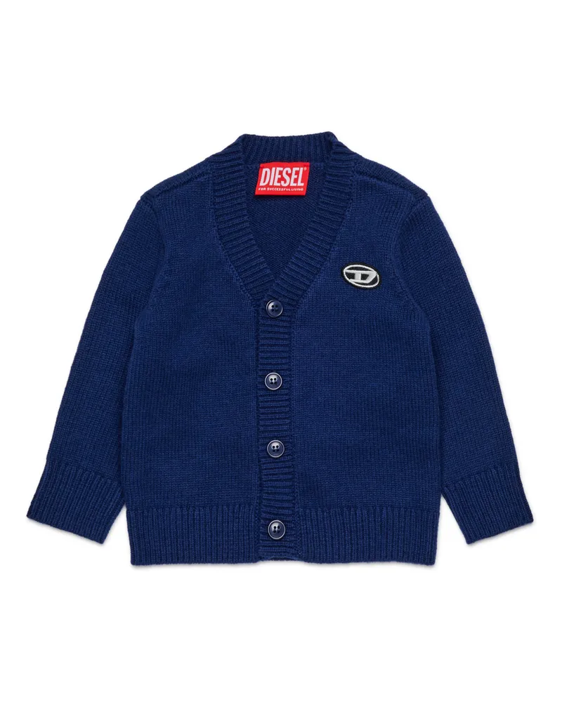 Diesel Cardigan aus Wollmischung - Strickwaren - Unisex - Blau Blau