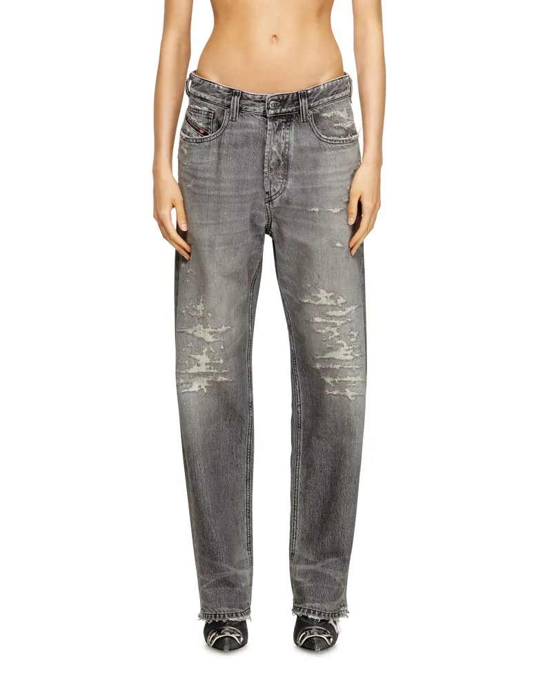Diesel Regular Jeans - 1988 D-Ark - Jeans - Damen - Grau Grau