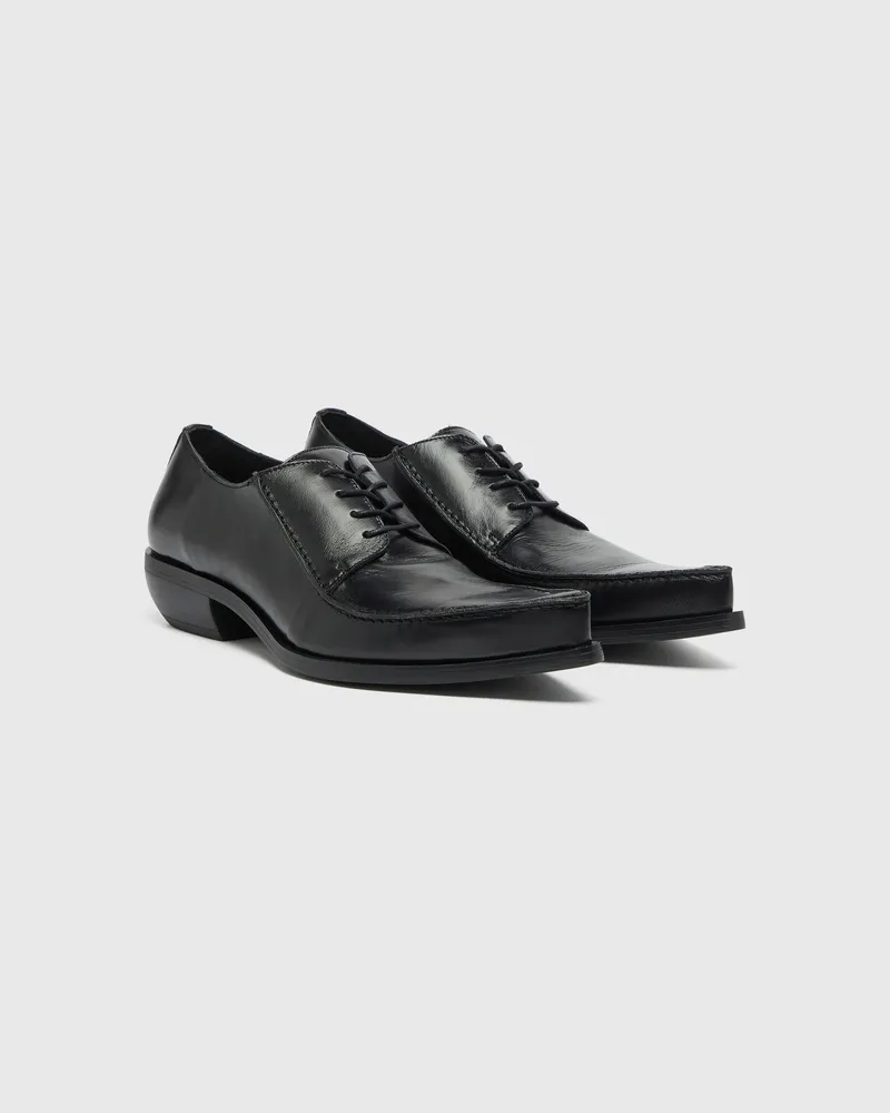 Diesel D-Frido-Derbyschuhe aus Leder - Schnürschuhe und Clogs - Herren - Schwarz Schwarz