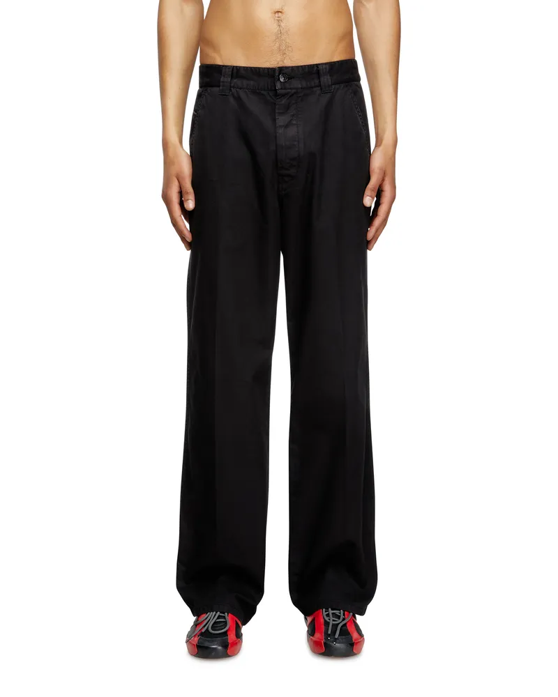 Diesel Chinohose - Hosen - Herren - Schwarz Schwarz