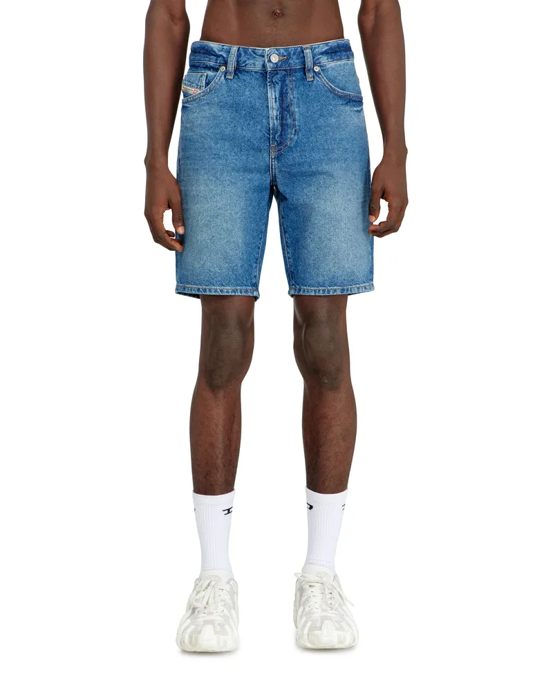 Diesel Schmale Shorts aus Clean-Wash-Denim - Denim Kurze Hose - Herren - Blau Blau