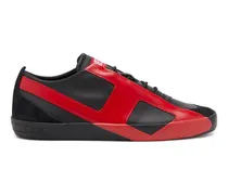 S-Slante-D-Sneaker aus Wildleder und Leder mit D-Logo - Sneakers - Herren - Bunt