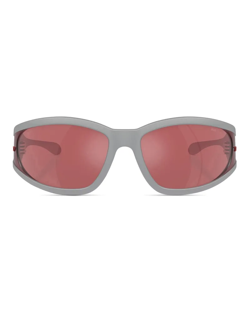Diesel Sonnenbrille aus acetat mit rechteckigen gläsern - Sonnenbrille - Unisex - Bunt Bunt