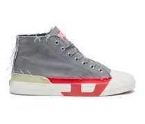 S-D-Verse-High Top-Sneakers aus Canvas mit Schmutz-Effekt - Sneakers - Herren - Bunt