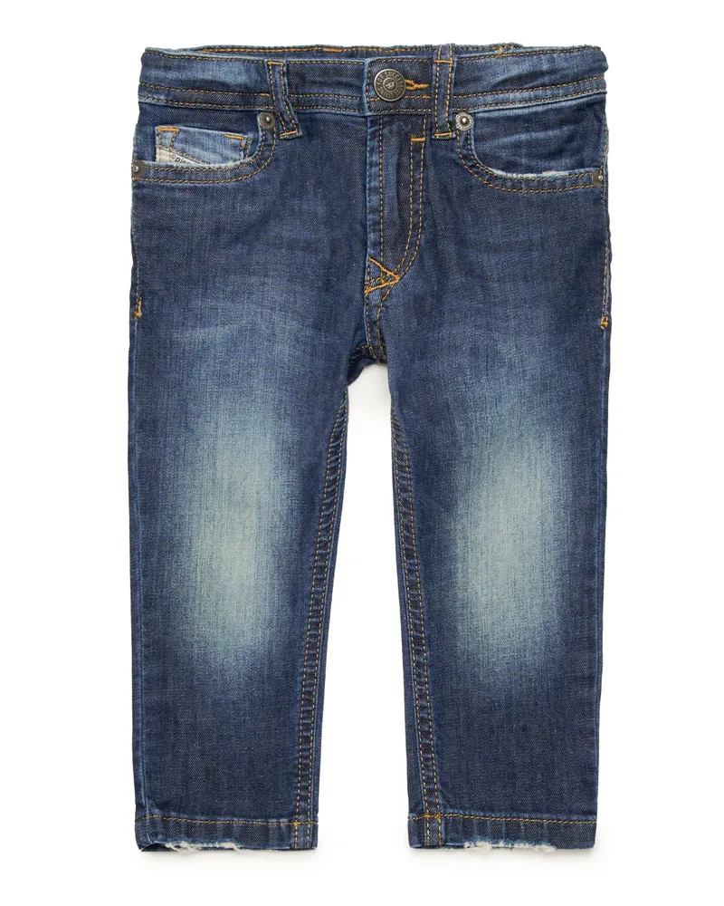 Diesel Skinny Jeans - D-Slinkie-B - Jeans - Unisex - Blau Blau