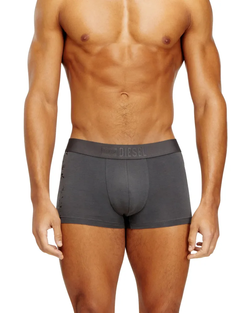 Diesel Boxershorts aus Stretch-Baumwolle mit tonalem Print - Boxershorts - Herren - Grau Grau