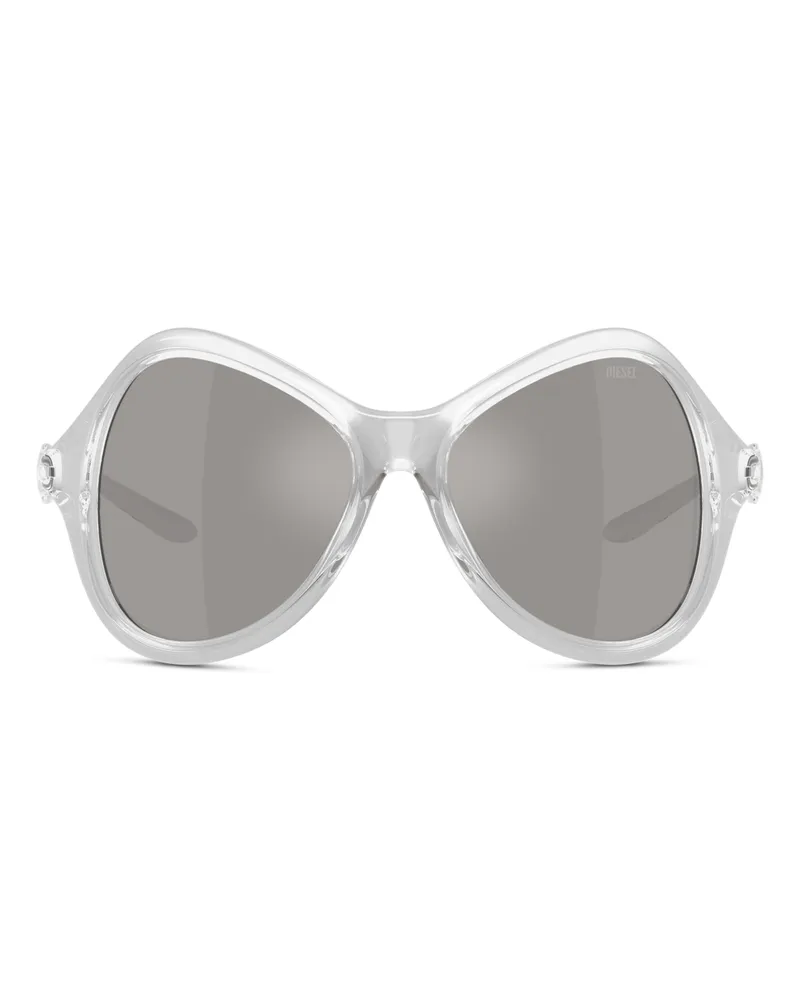 Diesel Cateye-Sonnenbrillen - Sonnenbrille - Unisex - Grau Grau