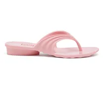 Künstlerisch gestaltete Flip-Flops aus Melflex - Sandalen - Damen - Rosa