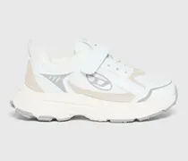 S-Runvinr- Sneakers aus Mesh und Stoff - Schuhe - Unisex - Weiss